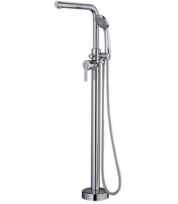 Sen cây đặt sàn cho bồn tắm màu vàng Miken MKS-0992G - Image 5