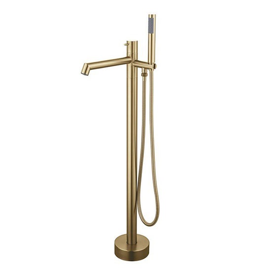Sen cây đặt sàn thiên nga cho bồn tắm mạ màu vàng MK-51070G - Image 6
