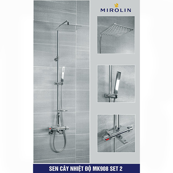 Sen cây điều chỉnh nhiệt độ Mirolin MK-908-Set 3 (Bát 20x20cm) - Image 3