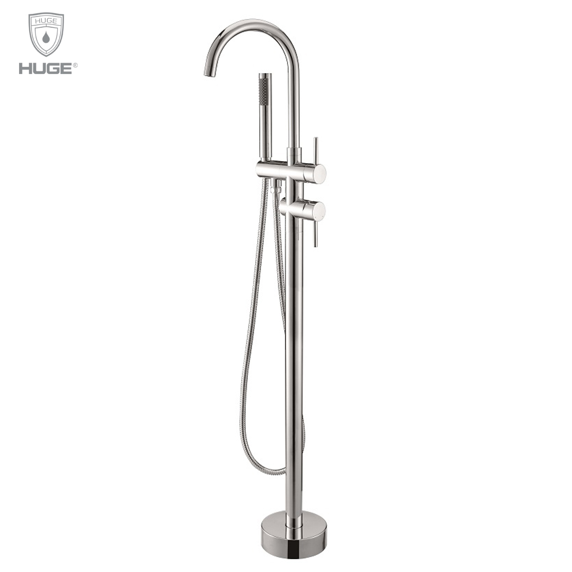 Sen cây mạ vàng đặt sàn bồn tắm Cleanmax 02 - Image 3