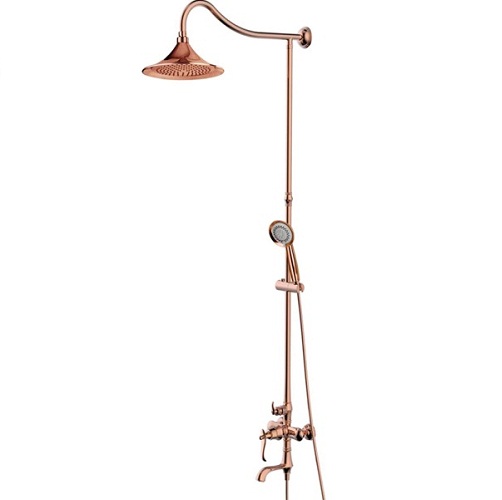 Sen cây tắm cao cấp mạ màu hồng vàng Miken FH7153-675-RG - Image 5