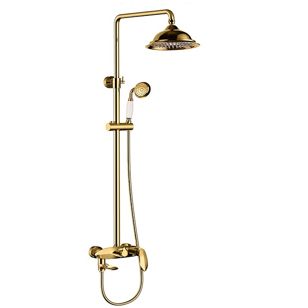 Sen cây tắm cao cấp mạ màu vàng HCG 8075 - Image 5