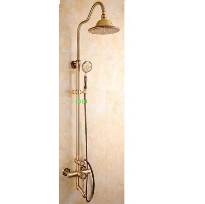Sen cây tắm cao cấp mạ màu vàng Miken MK-51072 - Image 3