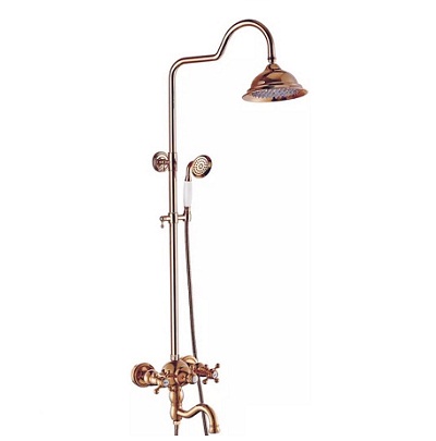 Sen cây tắm cao cấp mạ màu vàng Miken MK-51073 - Image 4