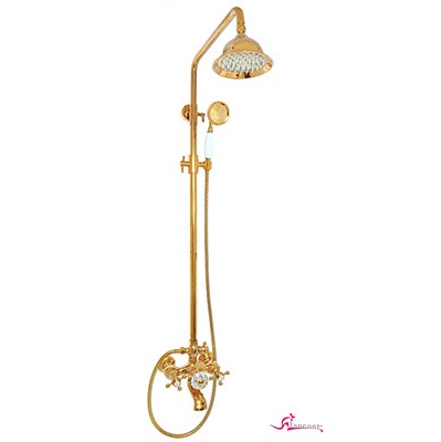 Sen cây tắm cao cấp mạ màu vàng Miken MK-51075 - Image 5