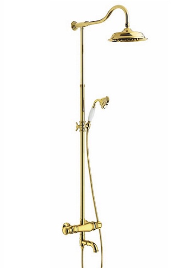 Sen cây tắm cao cấp nhiệt độ mạ màu vàng Miken MK-51074 - Image 6