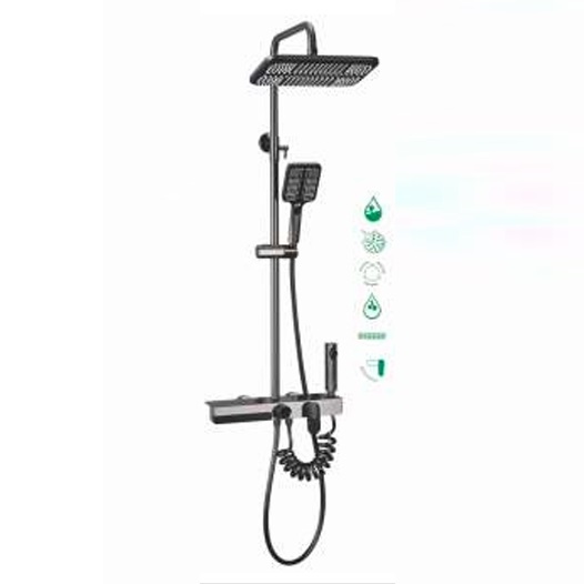 Sen cây tắm chống xước màu ghi Royal Join RA-91025 - Image 5