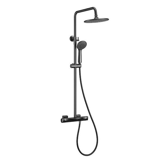 Sen cây tắm đứng màu trắng đen phím đàn Piano nhiệt độ Miken MK-10065WB - Image 4