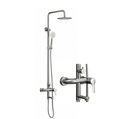 Sen cây tắm inox 304 Moonoah MN 669G bóng - Image 3
