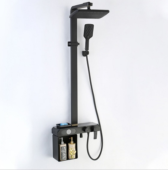 Sen cây tắm mạ màu đen Miken MKS- BF98550EE - Image 3