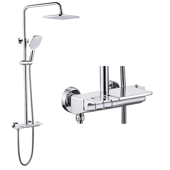 Sen cây tắm mạ màu đen nhiệt độ Miken MKS-BF98560EE-X - Image 3