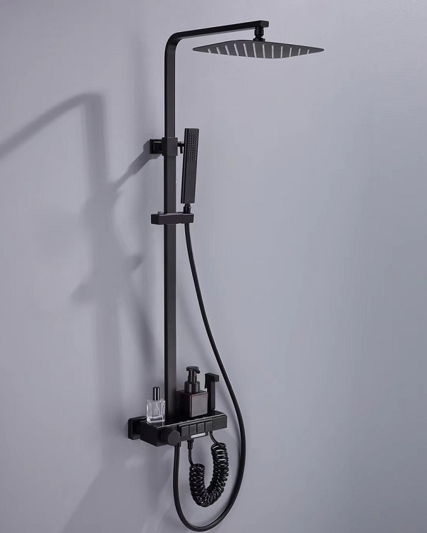 Sen cây tắm mạ màu đen nhiệt độ Miken MKS- K-SC066001B - Image 6