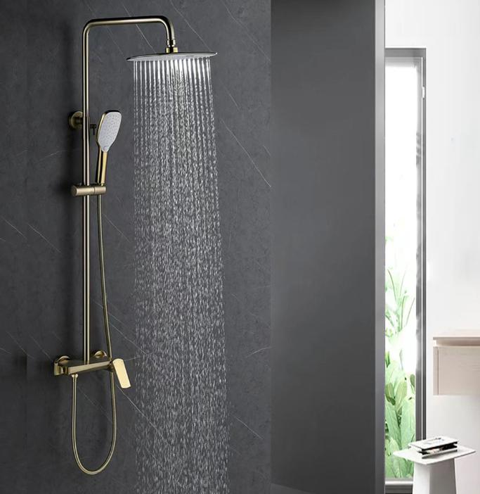 Sen cây tắm nhiệt độ bát vuông mầu đen Miken MK-1445139B-MT - Image 6