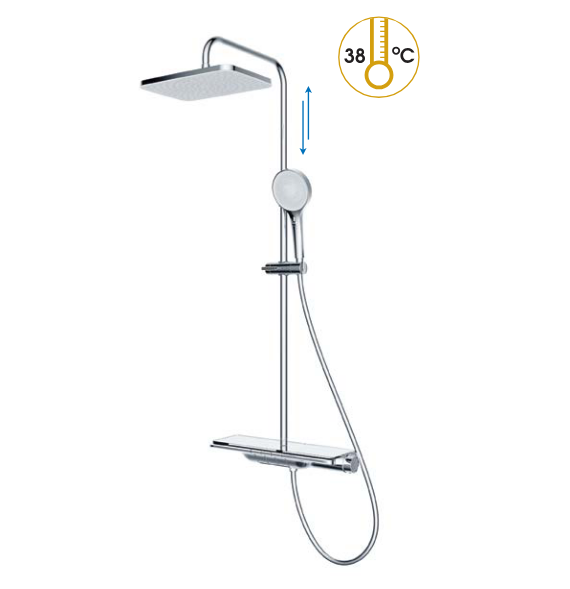 Sen cây tắm nóng lạnh Caesar BS122 - Image 4
