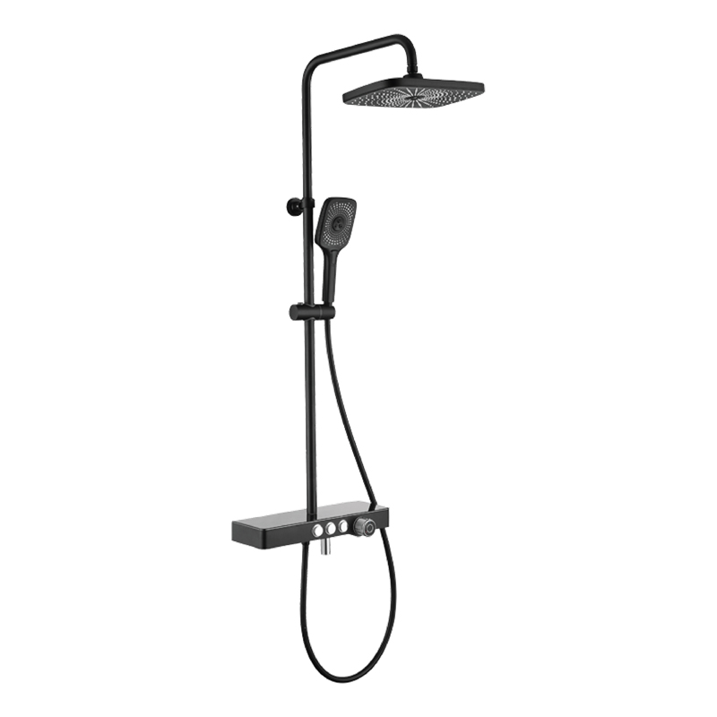 Sen cây tắm nóng lạnh màu đen Basic BW-9002
