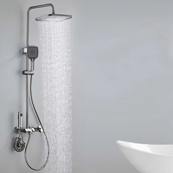 Sen cây tắm nóng lạnh màu đen Homaya HM-9991B - Image 4