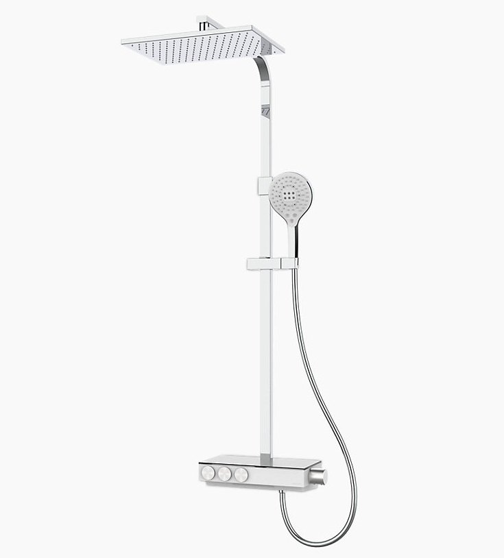 Sen cây tắm nóng lạnh màu đen Kohler K-33091T-9-BL (Các màu Đen, Crom, Vàng ,Ghi...) - Image 3