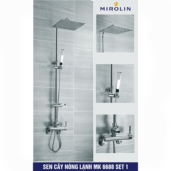 Sen cây tắm nóng lạnh Mirolin MK 6699-Set 4 - Image 5