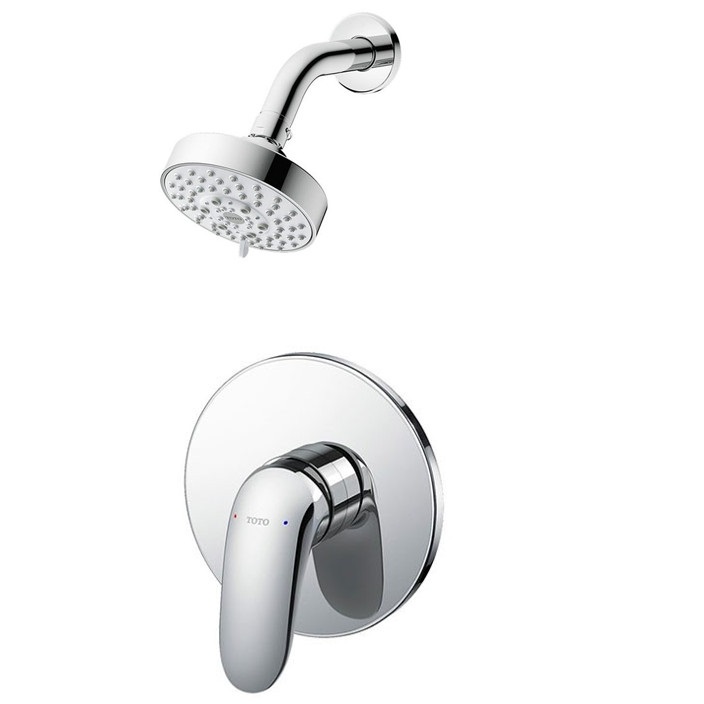 Sen cây tắm tráng nóng lạnh âm tường màu đen Miken MKS-6202B - Image 3