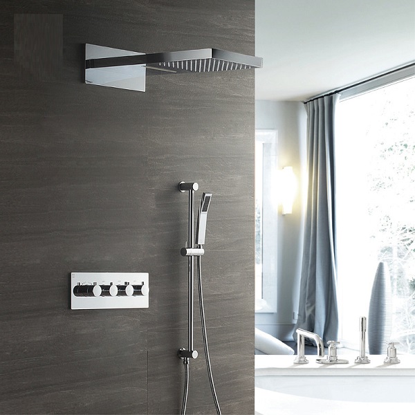 Sen tắm âm trong tường nóng lạnh HP2211B (Bát tường 55x23cm - Đặt hàng 7-15 ngày) - Image 3