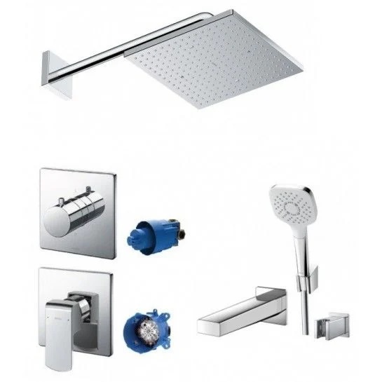 Sen tắm âm tường 3 đường nước TOTO TBV02402B-TBV02105B-TBW01003A-TBW02017A-TBG07001B - Image 3