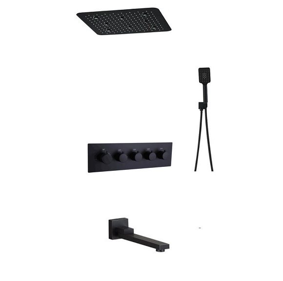 Sen tắm âm tường màu đen nhiệt độ Miken MK-3001B - Image 5