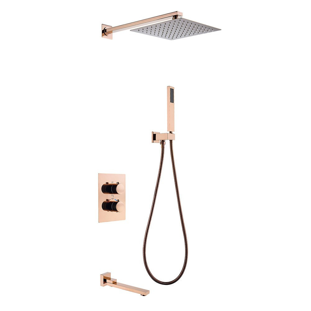 Sen tắm âm tường nhập khẩu bát tròn CRV-012T - Image 4