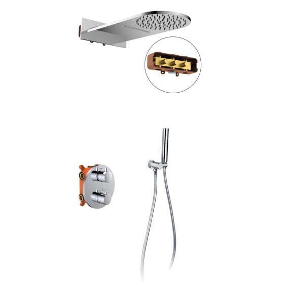 Sen tắm âm tường nóng lạnh bát gắn tường Paul Schmitt PA602W - Image 6