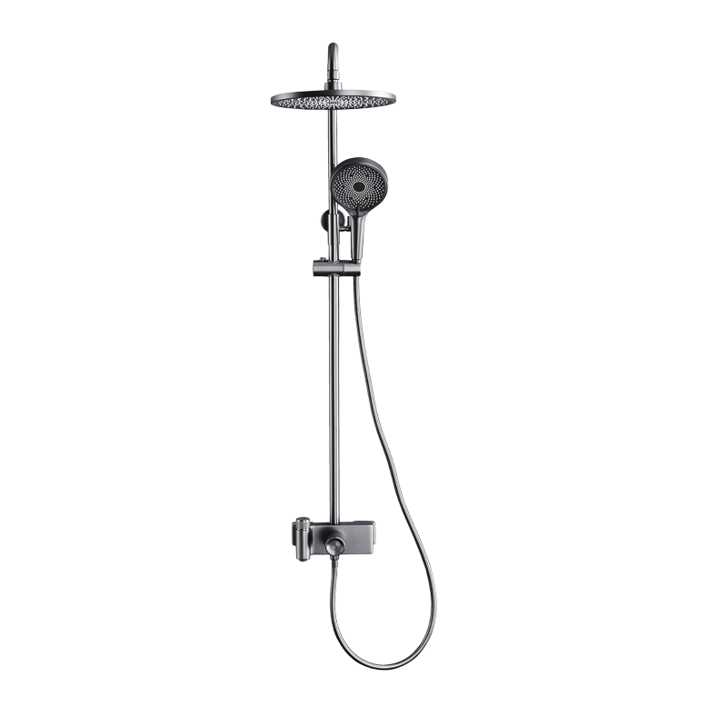 Sen tắm âm tường nóng lạnh màu vàng Basic BW-85259BG - Image 4