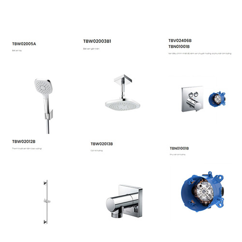 Sen tắm âm tường Toto DB130C-DP321S-DV309S-DB181 - Image 5