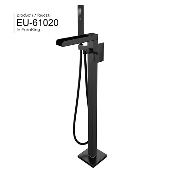 Sen tắm đặt sàn màu vàng Euroking EU-51013 - Image 3