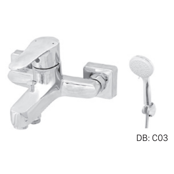 Sen tắm liền chậu 1 chân nóng lạnh Bancoot SLC 1011 - Image 6