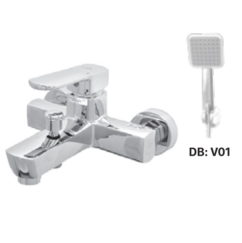 Sen tắm liền chậu 2 chân nóng lạnh Bancoot SLC 1003T - Image 5