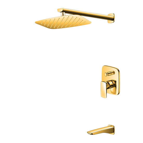 Sen tắm mạ vàng âm tường HM-0193 (Đặt hàng 10-25ngày) - Image 3