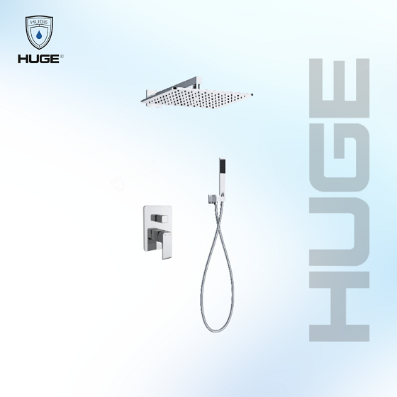 Sen tắm nhiệt độ âm trần màu đen Huge H-ST666B - Image 6