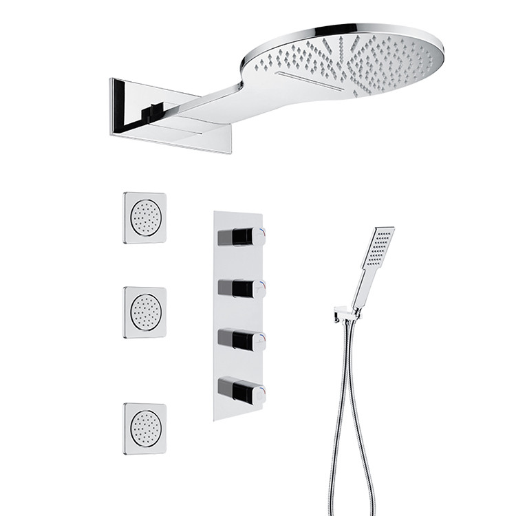 Sen tắm nhiệt độ âm tường mạ crom Miken HI1530300 (Bát 300x900mm) - Image 5