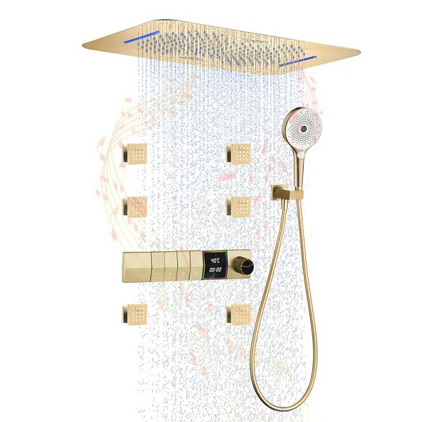 Sen tắm nhiệt độ âm tường màu đen Miken HI1530302 (Bát 300x900mm) - Image 6