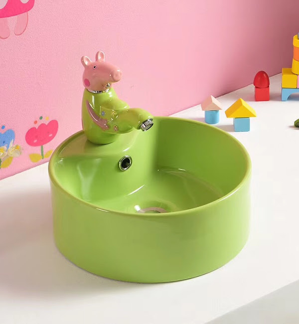 Sen tắm nhiệt độ trẻ em bát sen hình con vật ngộ nghĩnh HM-1808 (Đặt hàng 15-20 ngày) - Image 4