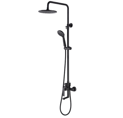 Sen tắm nóng lạnh âm tường màu đen bát Led HI05061A (Bát trần 40x40cm) - Image 5