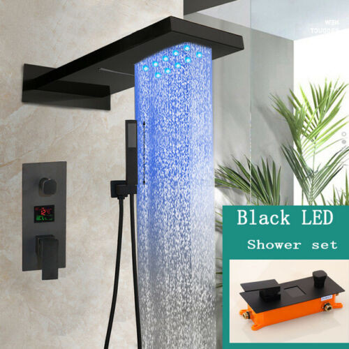 Sen tắm nóng lạnh âm tường màu đen HM-8108001 - Image 6
