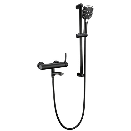 Sen tắm nóng lạnh âm tường nhiệt độ màu đen Miken HM-850011 (Bát 40x40cm) - Image 6