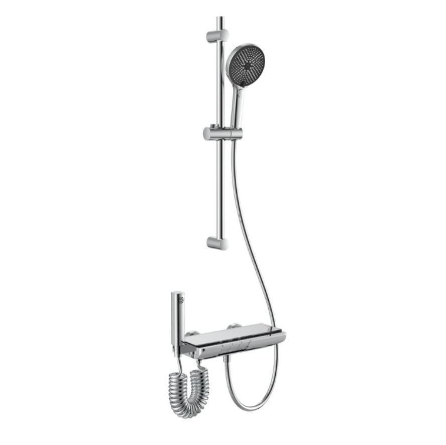 Sen tắm nóng lạnh kèm tay sen 3 chế độ JOMOO 35025-536/1B-1