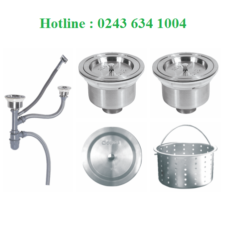 Siphon chậu rửa bát 1 hộc KLUGER KSP-301 - Image 5