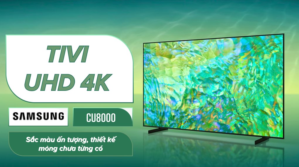 Smart Tivi Crystal UHD Samsung 4K 65 inch UA65CU8000