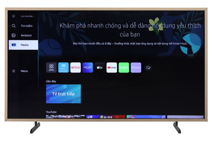 Smart Tivi Khung Tranh The Frame QLED Samsung AI 4K 55 inch QA55LS03B - Image 2
