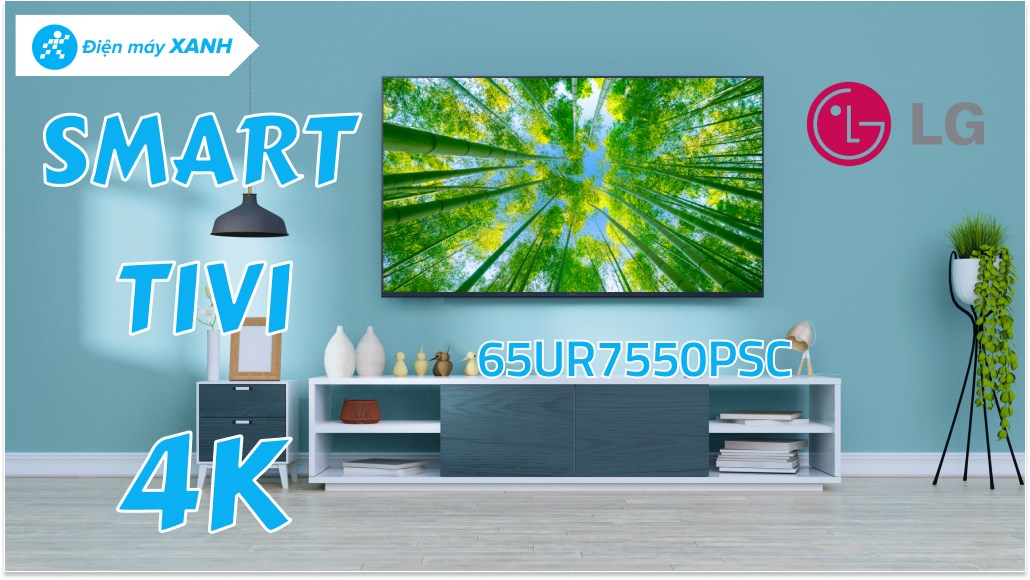 Smart Tivi LG AI 4K 65 inch 65UR7550PSC