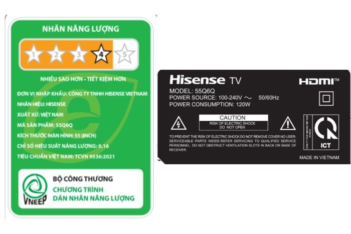 Smart Tivi QLED Hisense 4K 55 inch 55Q6Q - Image 4