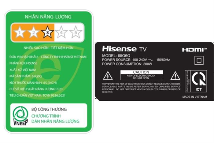 Smart Tivi QLED Hisense 4K 65 inch 65Q6Q - Image 4