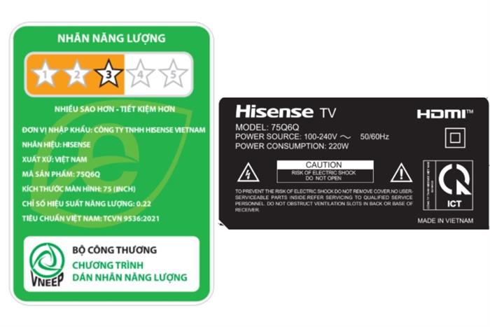 Smart Tivi QLED Hisense 4K 75 inch 75Q6Q - Image 4
