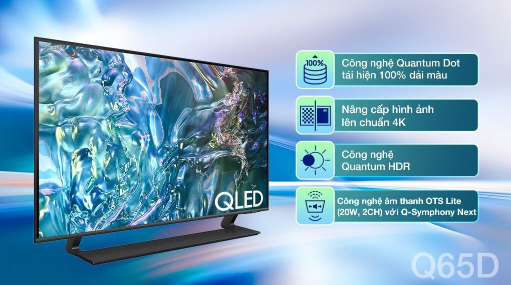 Smart Tivi QLED Samsung 4K 43 inch QA43Q65D